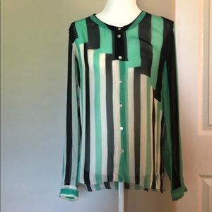 Wilfred sheer blouse